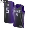 Maillot Enfant Sacramento Kings De Aaron Fox 2023-24 Jordan Statement Edition Violet Swingman